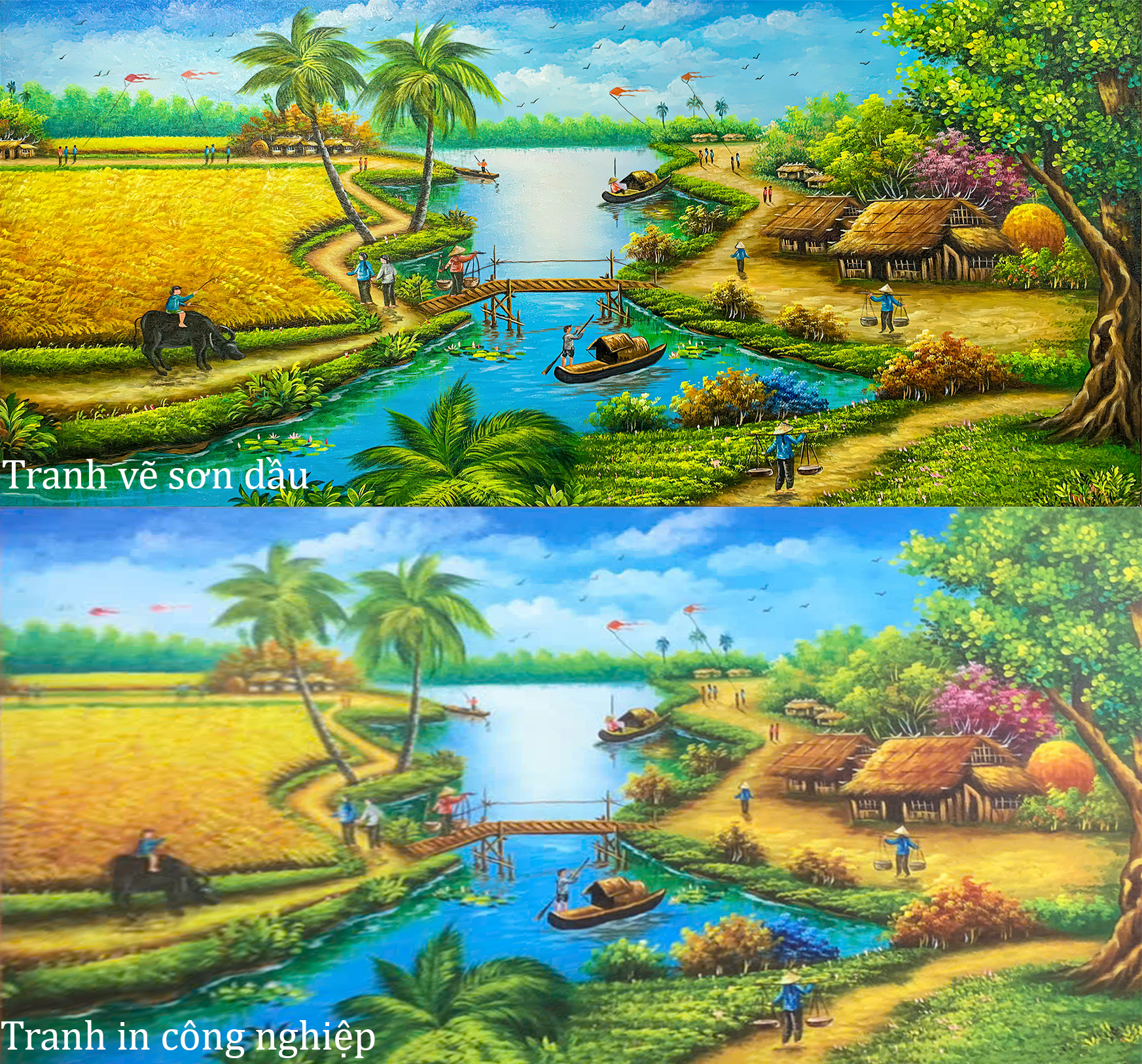 Lý Do Bạn Chọn Tranh Sơn Dầu