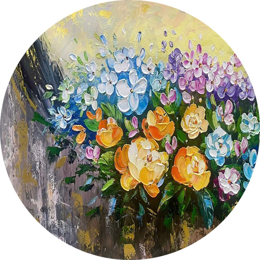 Hoa Nghệ Thuật Trừu Tượng