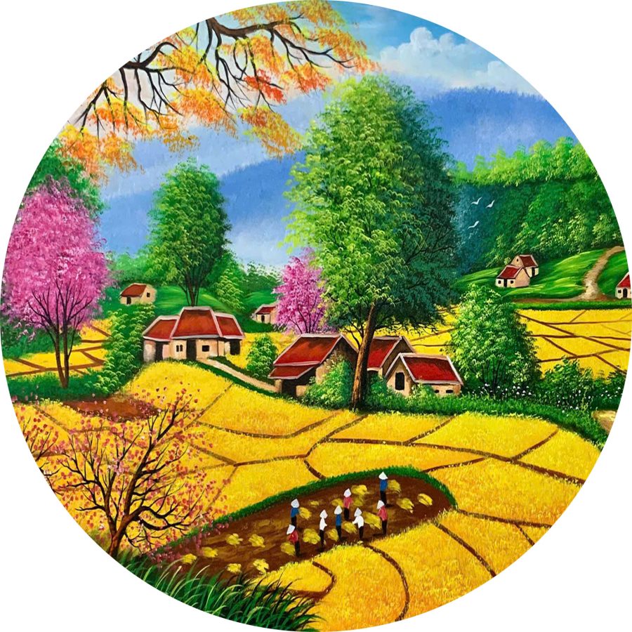 Sơn dầu Đồng Quê